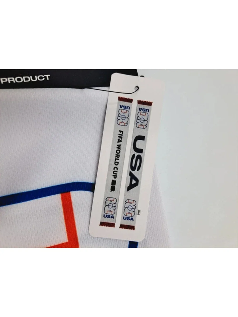 FIFA World Cup Football Scoccer USA Scarf Bufanda Size 7 x 30 inches